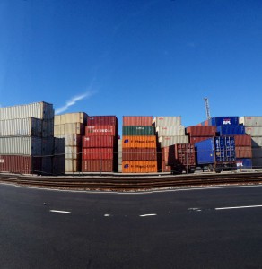 The labor dispute created a huge backlog in cargo. Some of the cargo coming onto the dock are months old. 