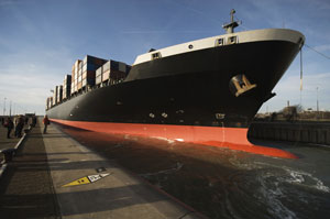 Panamax Ship 