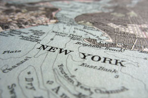 New York Oceanic map