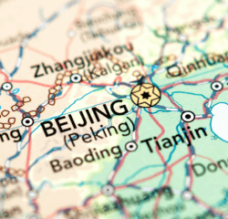 Tianjin China Map