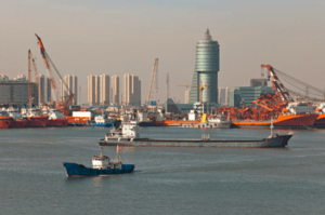 Port of Tianjin China