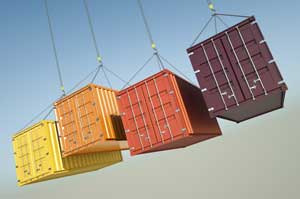 Cargo Containers carrying products globally