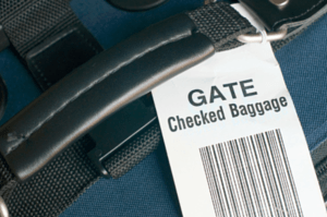IATA checks luggage at airports.