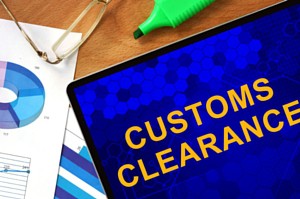 customs clearance computer