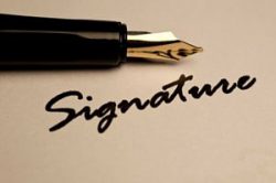 signature
