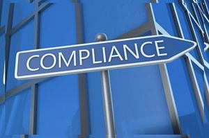 Compliance Sign for Government Regulations