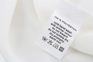 label for wedding gowns