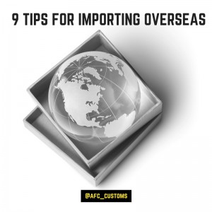 importing overseas map