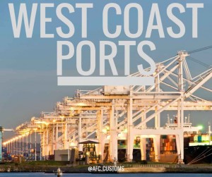 U.S. west coast ports of entry image