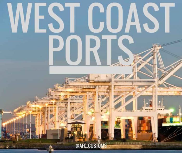 WEST COAST PORTS 3min AFC International