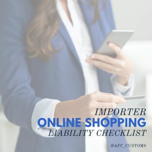 online shopping liability checklist