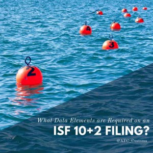 ISF 10+2 filing