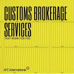 customs brokerage services