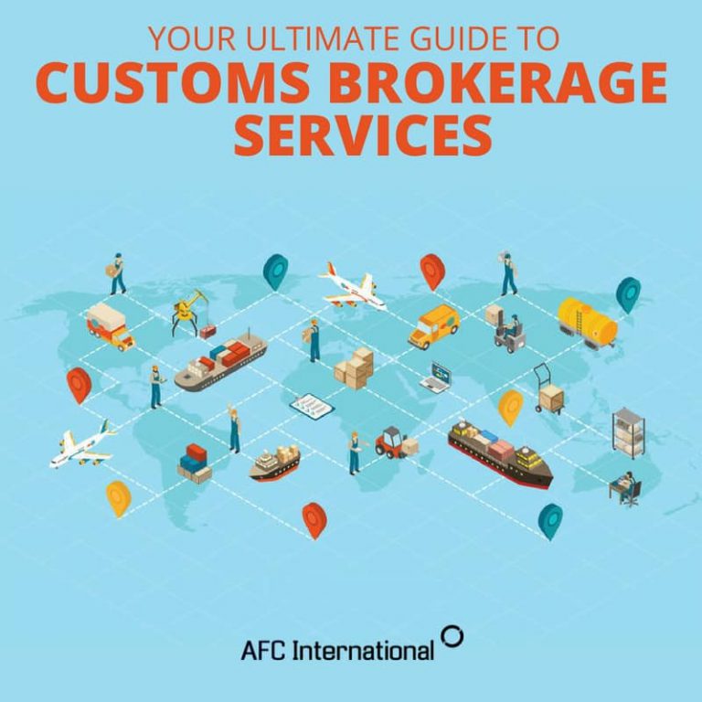 Customs Brokerage Services Ultimate Guide AFC International, LLC